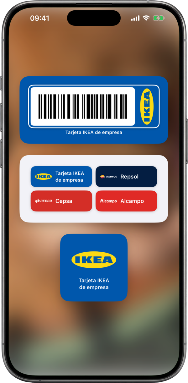 Widgets de ShowCards para la pantalla de inicio y la de bloqueo